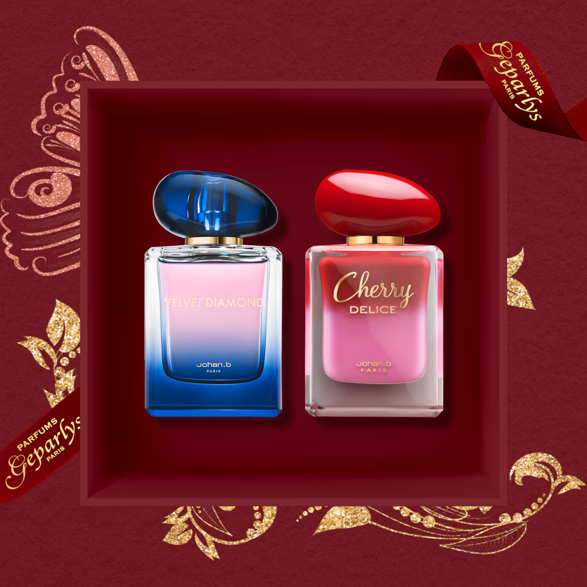 Coffret : Velvet Diamond & Cherry Delice